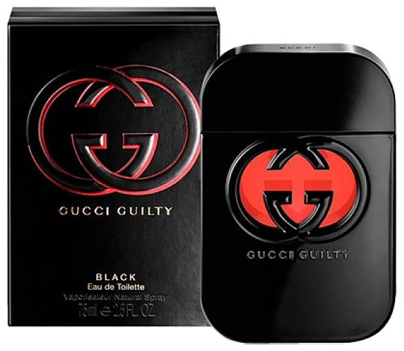 PERFUME GUCCI GUILTY BLACK EDT 75ML DAMA