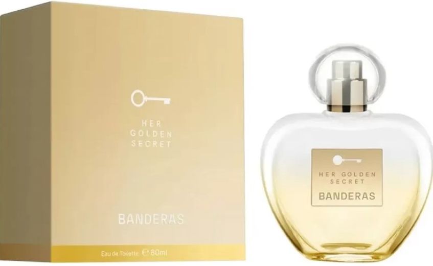 PERFUME ANTONIO BANDERAS HER GOLDEN SECRET EDT 80ML DAMA
