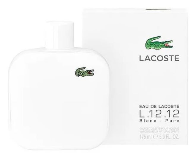 PERFUME LACOSTE L.12.12 BLANC EDT 175ML CABALLERO