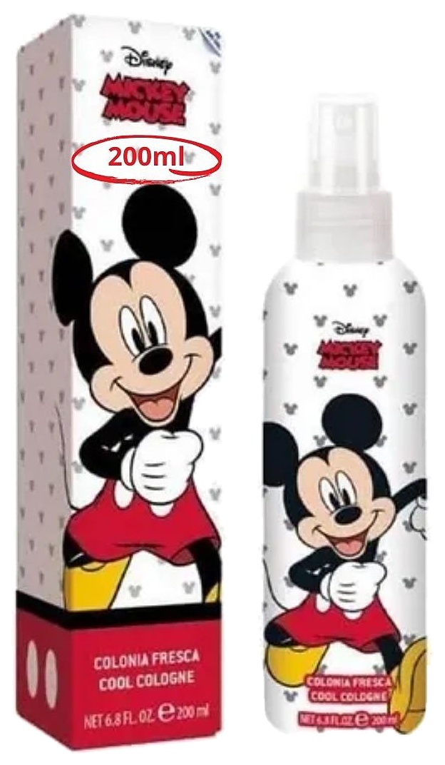 PERFUME INFANTIL DISNEY MICKEY MOUSE SPLASH 200ML NIÑO