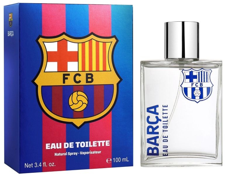 PERFUME AIR-VAL BARCELONA FUTBOL CLUB EDT 100ML CABALLERO