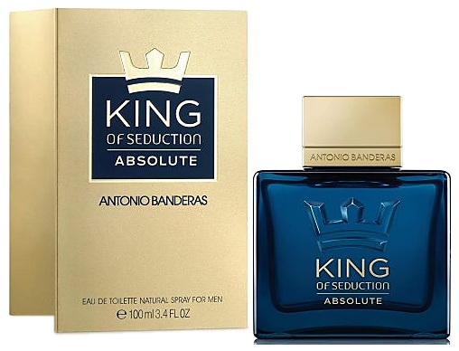PERFUME ANTONIO BANDERAS KING OF SEDUCTION ABSOLUTE EDT 100ML CABALLERO