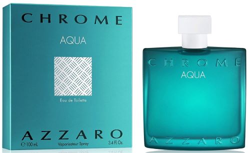 PERFUME AZZARO CHROME AQUA EDT 100ML CABALLERO