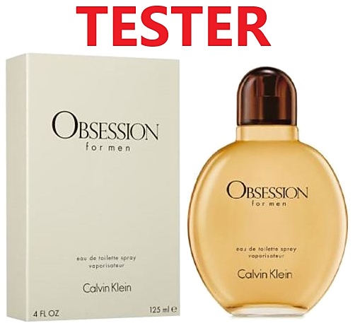 PERFUME CALVIN KLEIN OBSESSION TESTER EDT 125ML CABALLERO