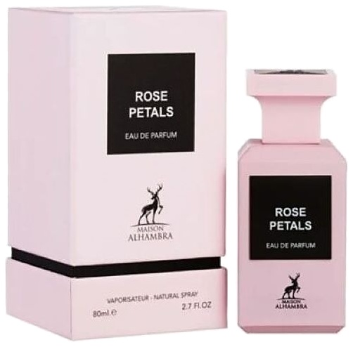 PERFUME MAISON ALHAMBRA ROSE PETALS EDP 80ML DAMA
