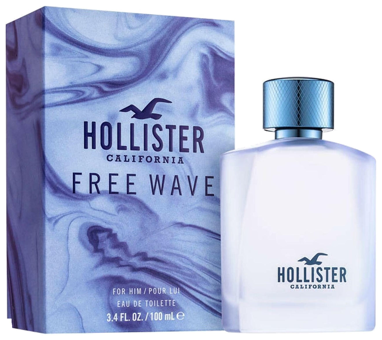 PERFUME HOLLISTER FREE WAVE EDT 100ML CABALLERO
