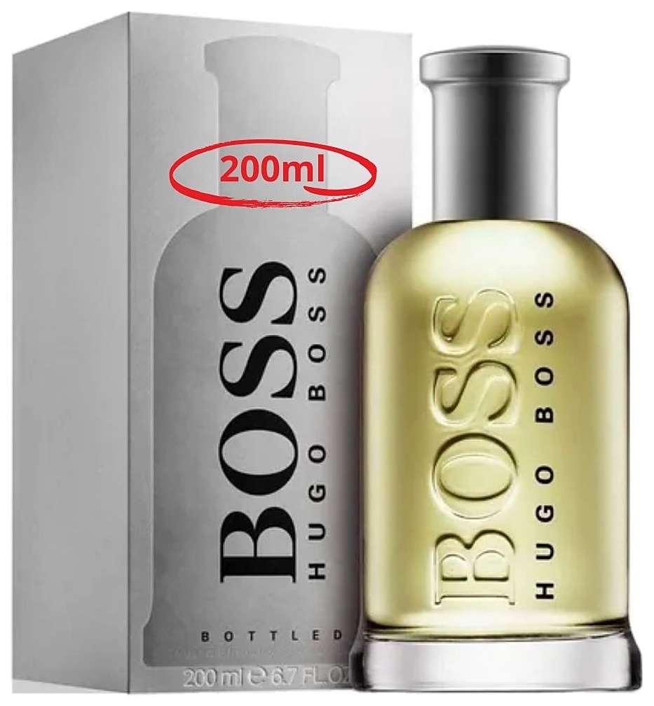 PERFUME HUGO BOSS BOTTLED EDT 200ML CABALLERO