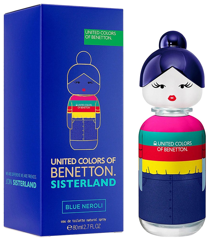 PERFUME BENETTON SISTERLAND BLUE NEROLI EDT 80ML DAMA