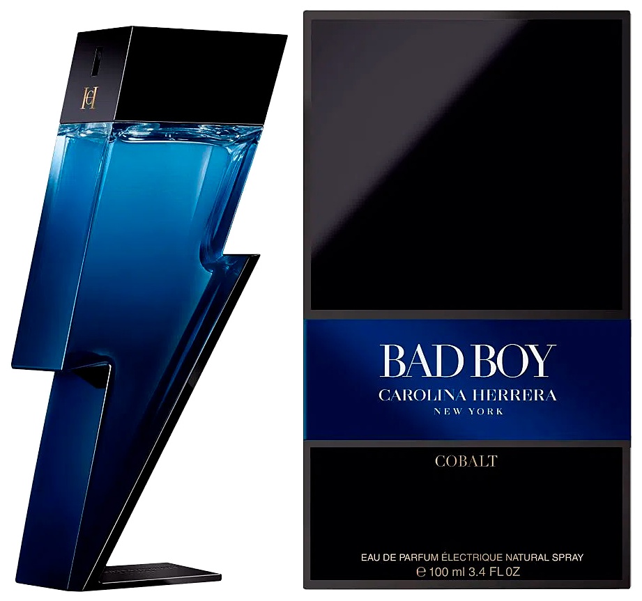 PERFUME CAROLINA HERRERA BAD BOY COBALT EDP 100ML CABALLERO