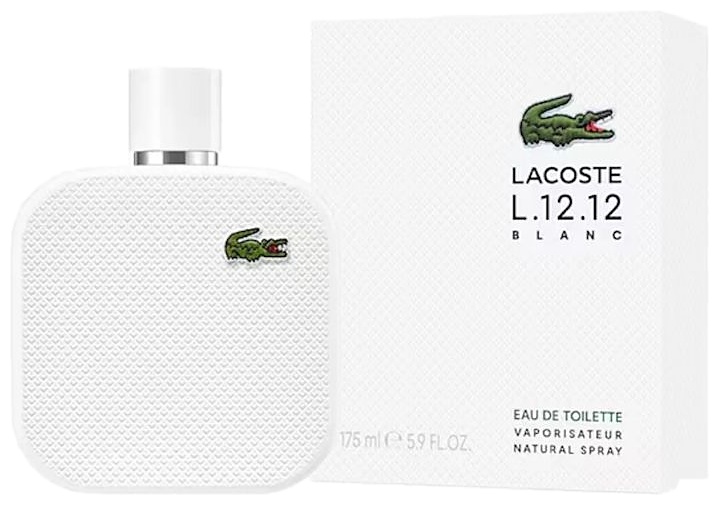 PERFUME LACOSTE L.12.12 BLANC EDT 175ML CABALLERO