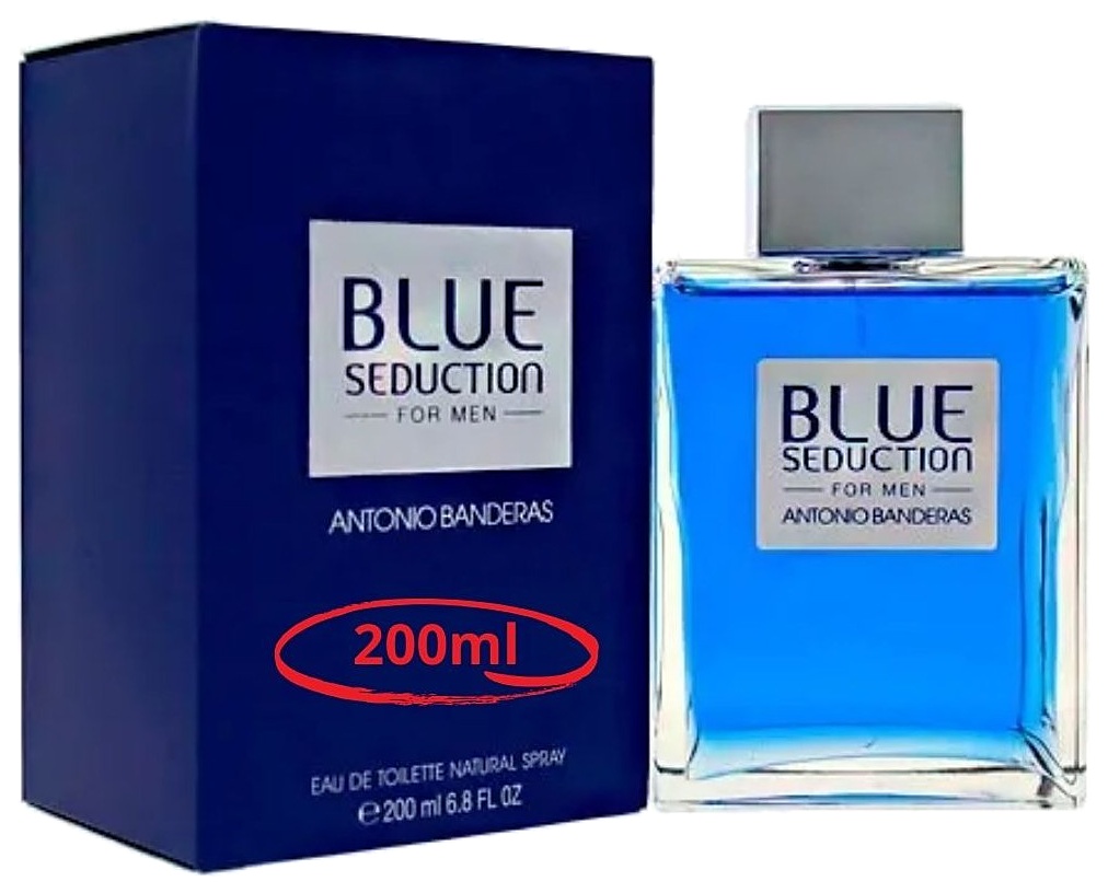 PERFUME ANTONIO BANDERAS BLUE SEDUCTION EDT 200ML CABALLERO