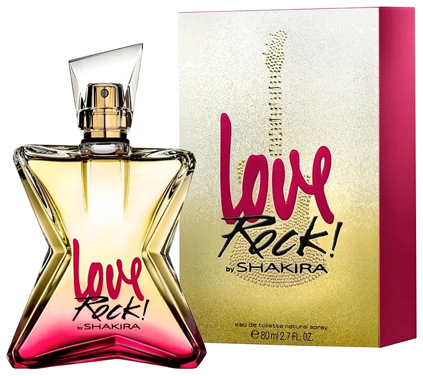 PERFUME SHAKIRA LOVE ROCK EDT 80ML DAMA