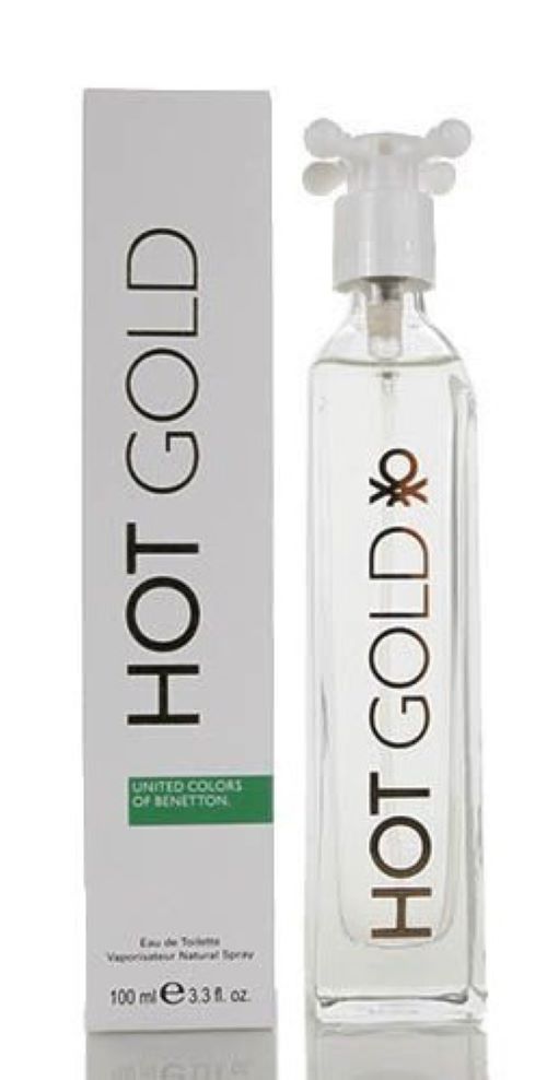 PERFUME BENETTON HOT GOLD EDT 100ML DAMA