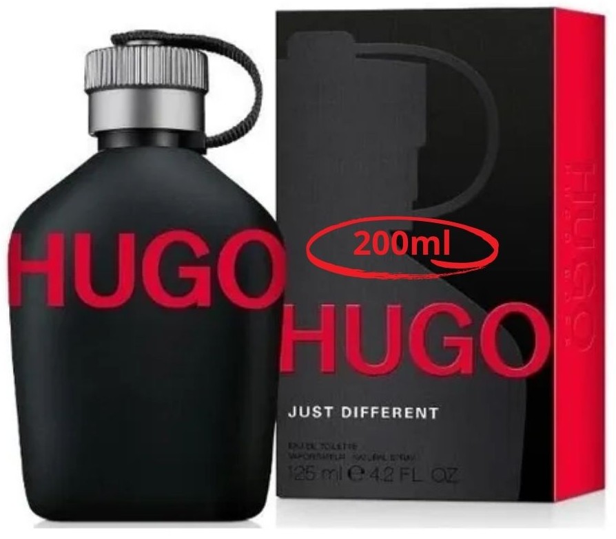 PERFUME HUGO BOSS JUST DIFFERENT EDT 200ML CABALLERO