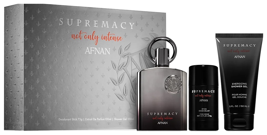SET AFNAN SUPREMACY NOT ONLY INTENSE EDP 100ML CABALLERO