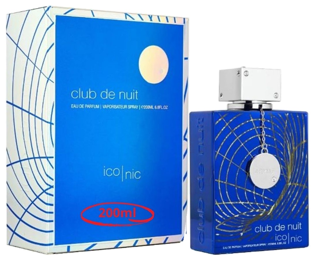 PERFUME ARMAF CLUB DE NUIT ICONIC EDP 200ML CABALLERO