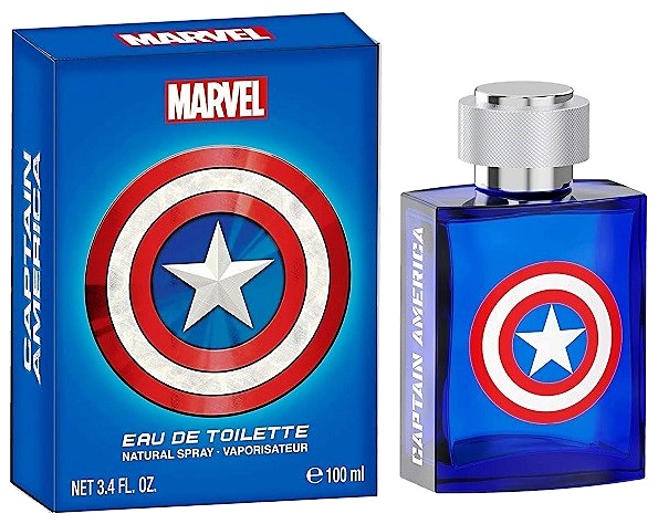 PERFUME INFANTIL MARVEL CAPTAIN AMERICA EDT 100ML NIÑO