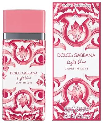 PERFUME DOLCE & GABBANA LIGHT BLUE CAPRI IN LOVE PINK EDP 100ML DAMA
