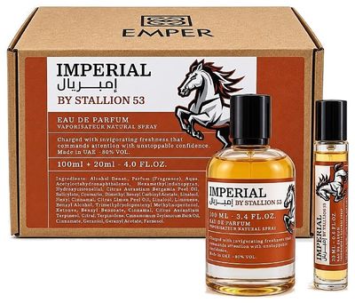 SET EMPER IMPERIAL BY STALLION 53 EDP 2 PCS 100ML + 20ML UNISEX