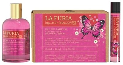 SET EMPER LA FURIA BY STALLION 53 EDP 2 PCS 100ML + 20ML DAMA